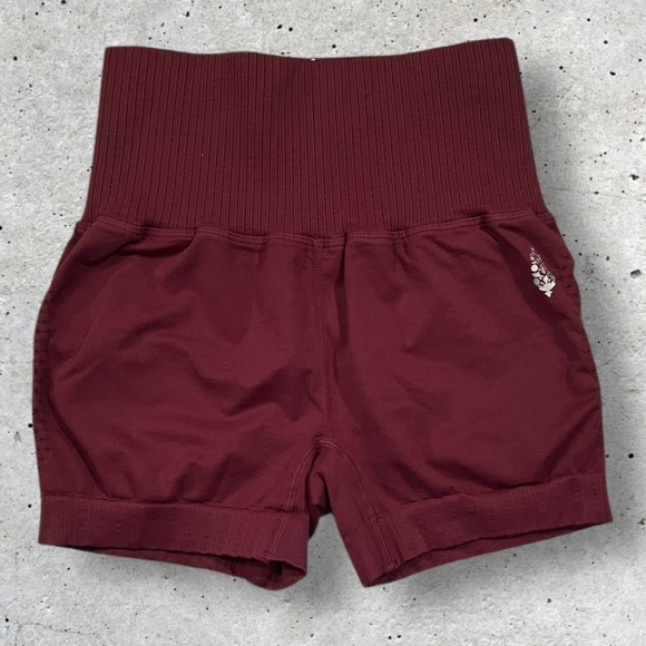 NWOT Free People Good Karma Running Shorts - Picture 5 of 12